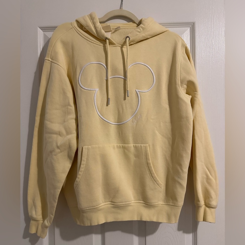 Yellow Disney Hoodie - Size Medium
